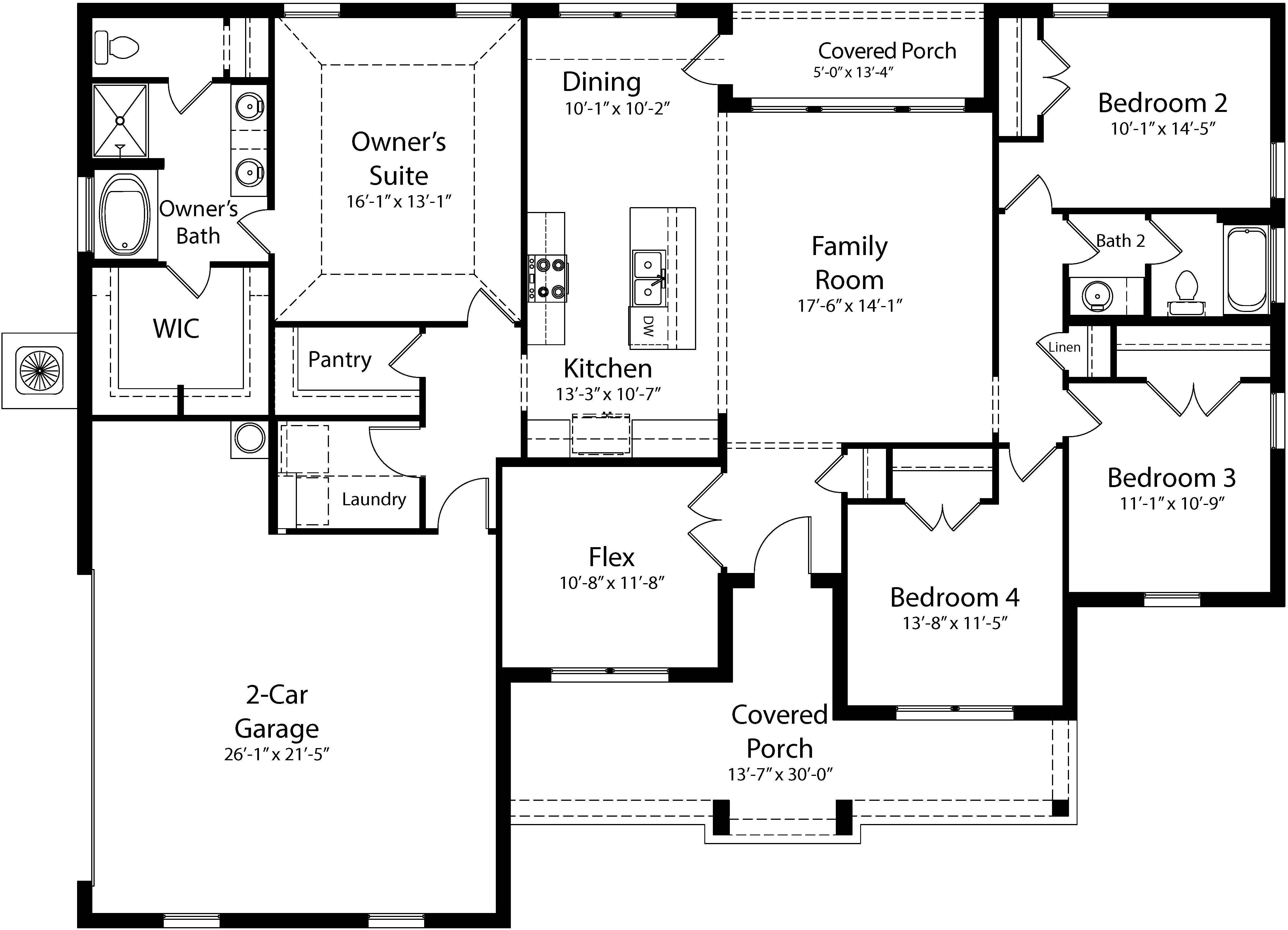 Hedgefield Homes 4 bedroom, 2 bath, home for sale on 2 acres in Lipan, Tx. 