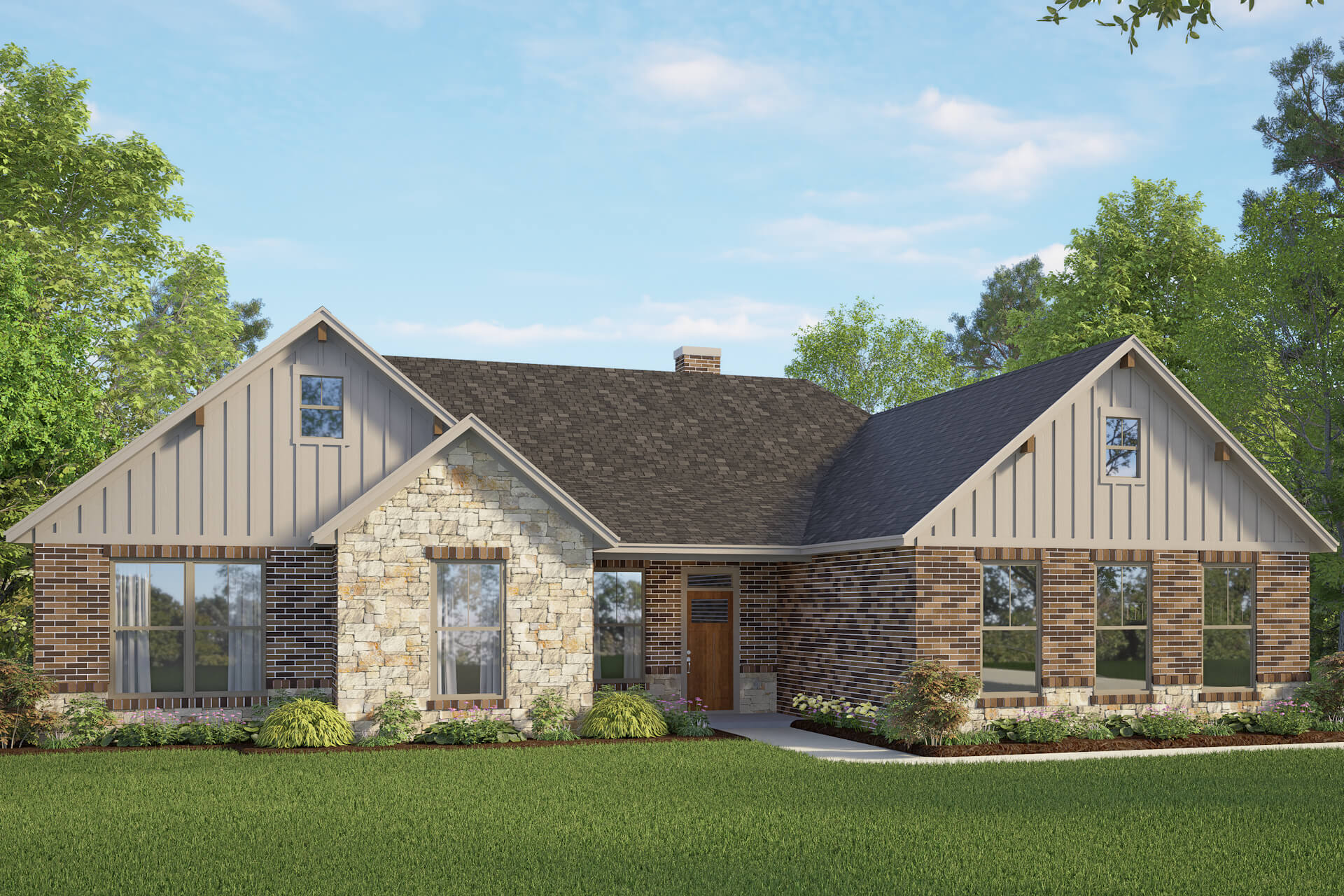 Hedgefield Homes Quick Move In Home in Springtown, TX, New Home Construction